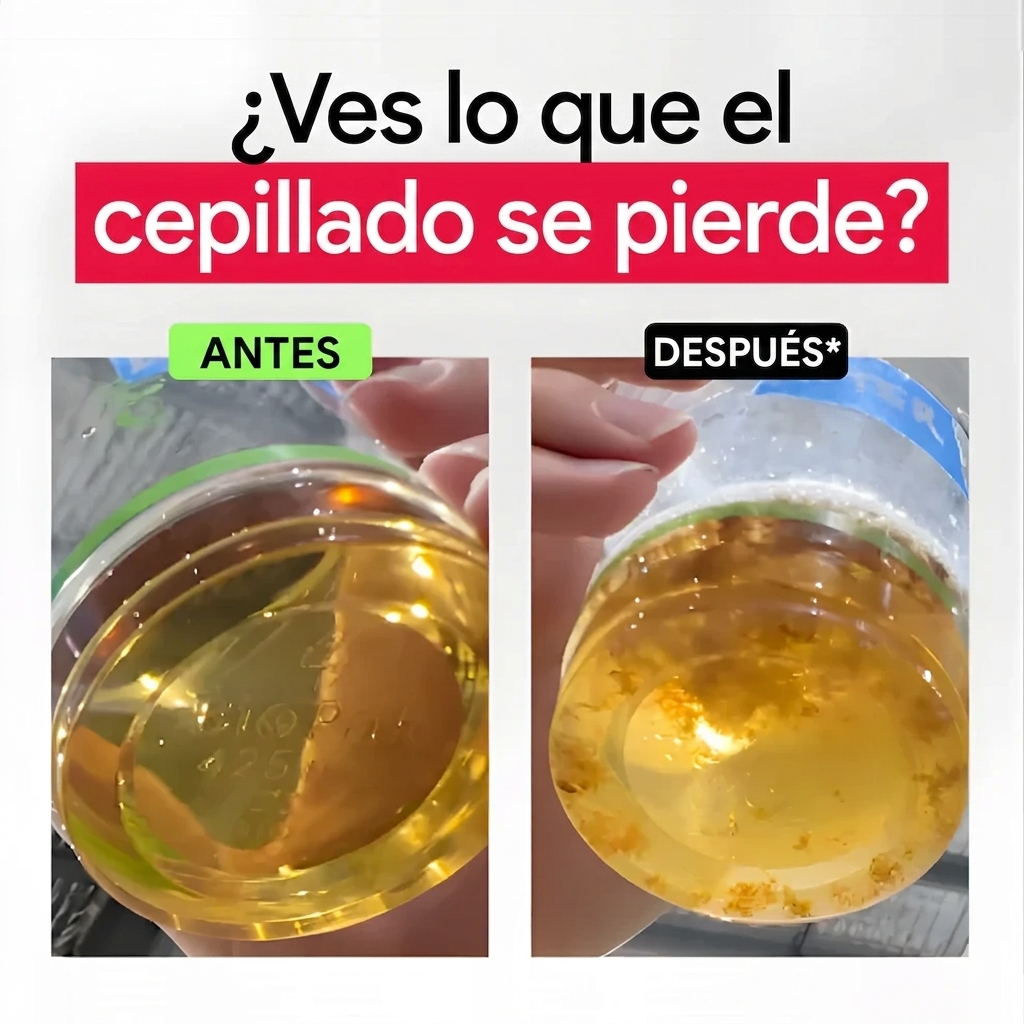 Clarity · Elimina los residuos que causan el mal aliento