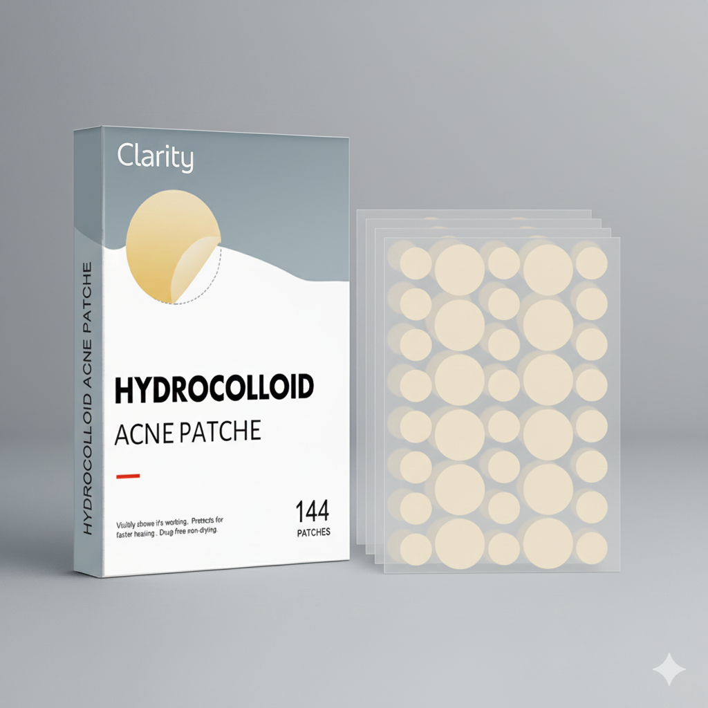 Clarity Dots - 144 Parches Hidrocoloides Para Granos